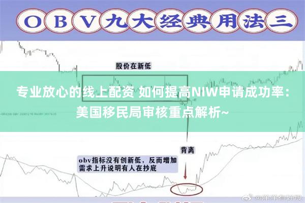 专业放心的线上配资 如何提高NIW申请成功率：美国移民局审核重点解析~