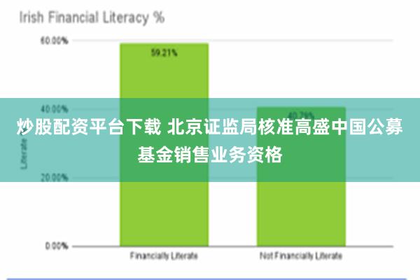 炒股配资平台下载 北京证监局核准高盛中国公募基金销售业务资格