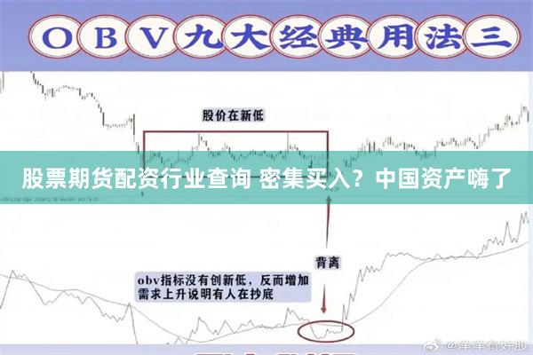 股票期货配资行业查询 密集买入？中国资产嗨了